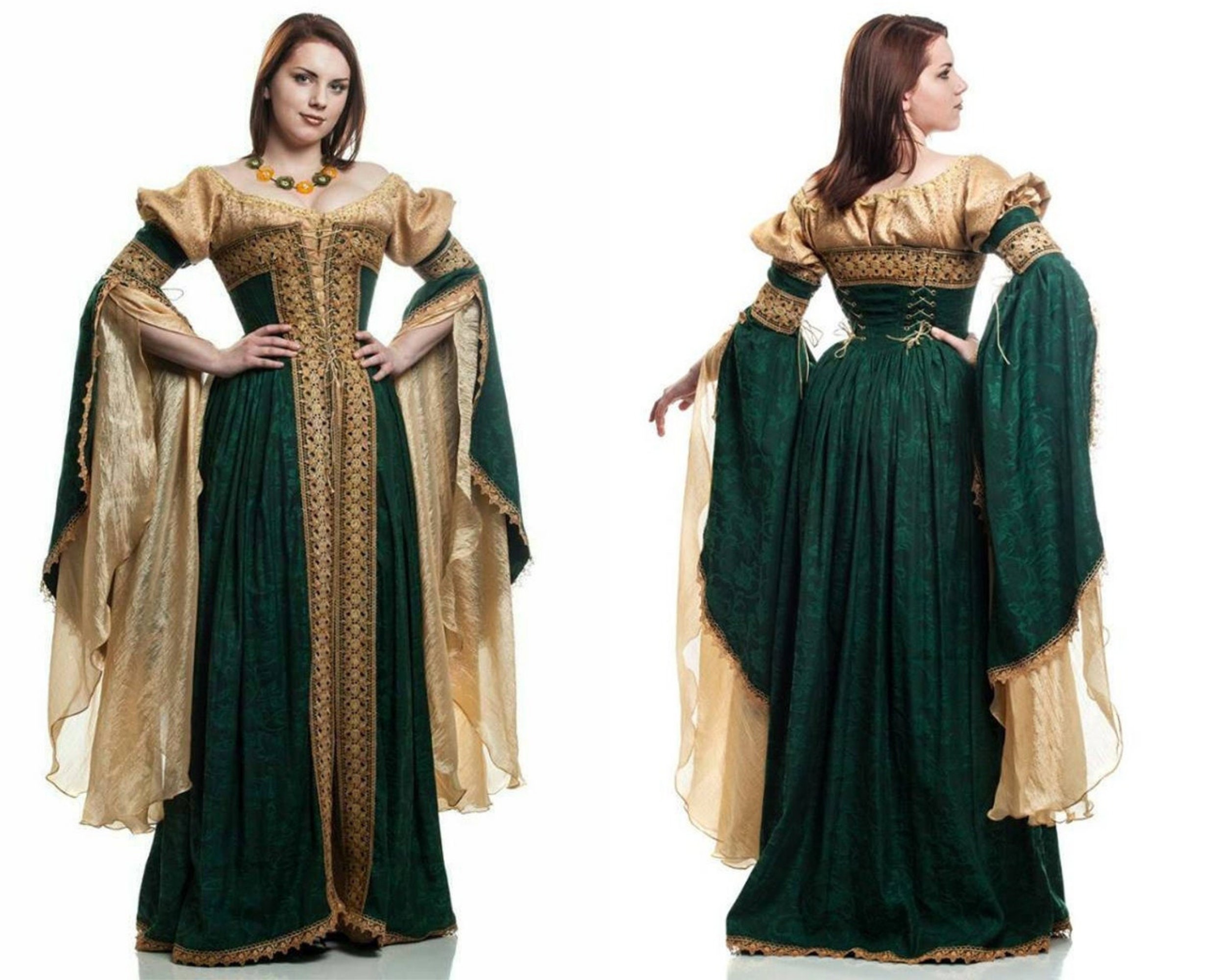Vestido de cortesana renacentista italiano traje de faire - Etsy España Vestido de cortesana renacentista italiano traje de faire - Etsy España