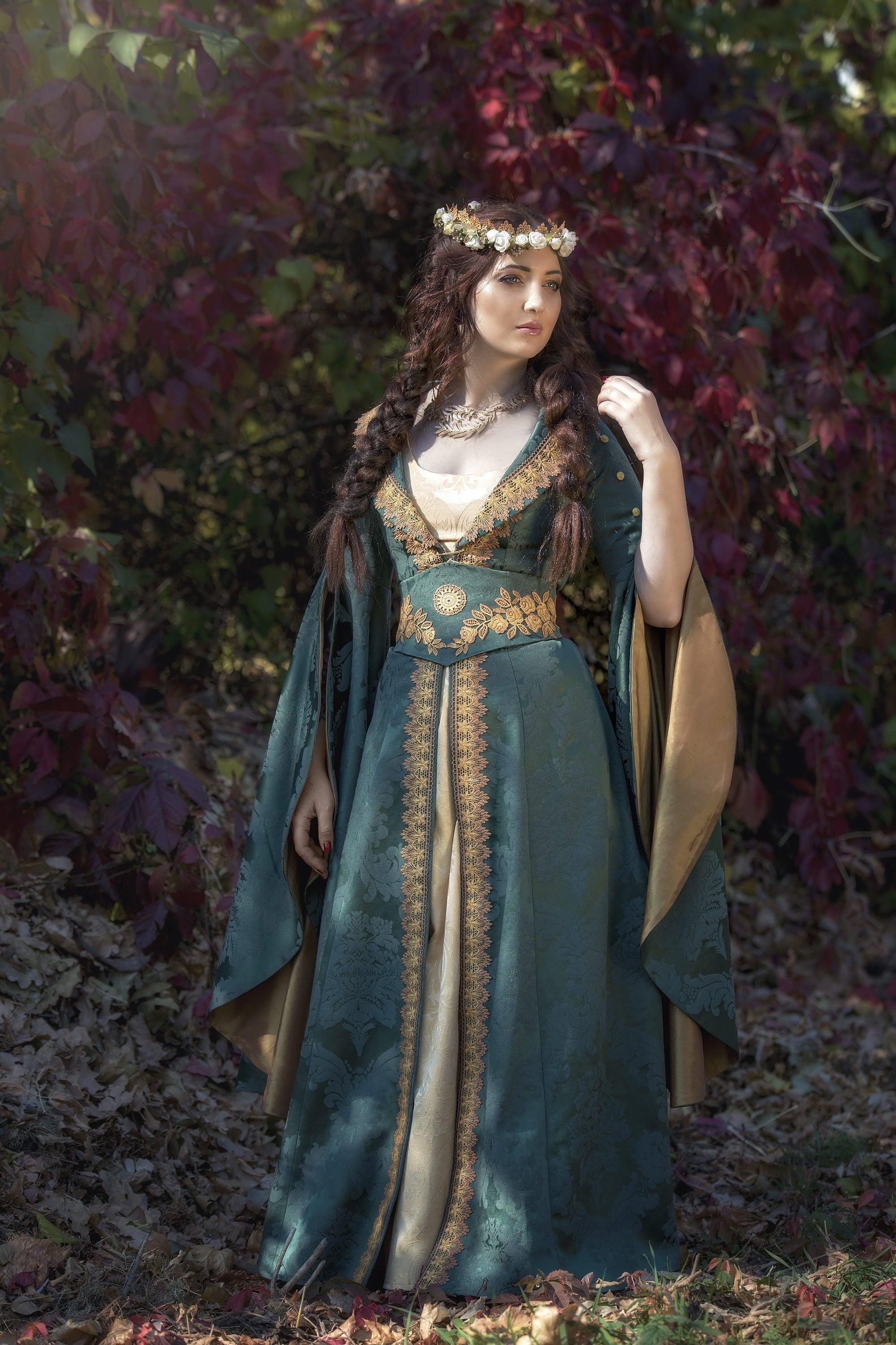 Fairy Elven Dress Fantasy Costume ...