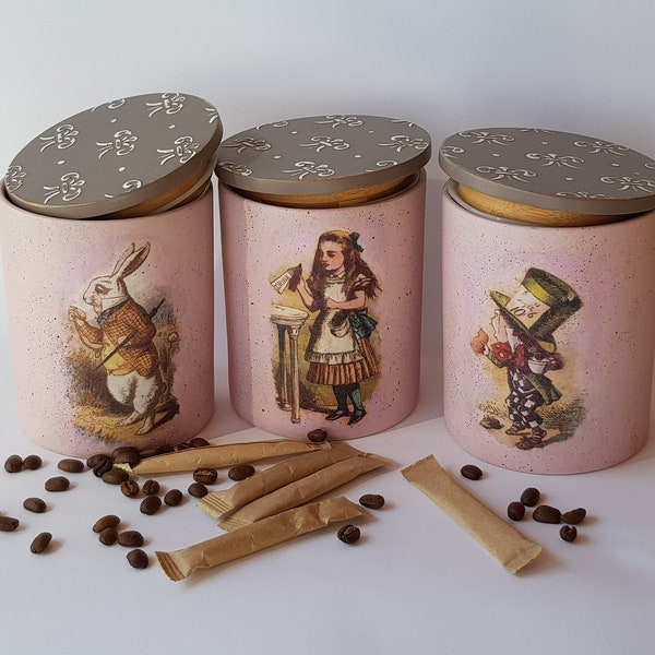 Rabbit Canister Set Etsy