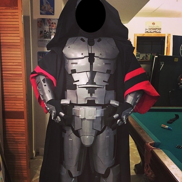 Sith Acolyte/ Jedi Knight Full armor digital model files for 3d print