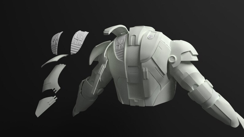 Iron Man Mk1 / Mk3 3d Printable Armor helmet Included - Etsy