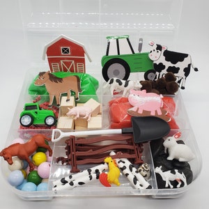 Farm Playdough Sensory Kit