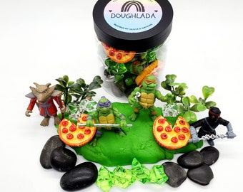 Teenage Mutant Ninja Turtle Playdough Sensory Kit