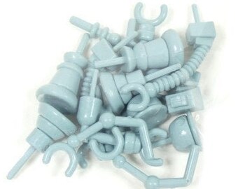 Bag Of Gray Robot Parts Robotic Parts Make Your Own Robot Craft Supplies