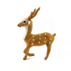 1 Vintage Deer Big Deer With Antlers Cake Topper Deer Rustic Wedding Decor Craft Embellishments Centerpiece Craft Supplies Nr 2