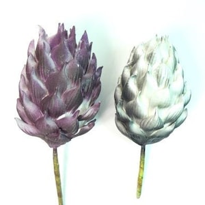 1 Big Purple Or Gray Fake Artichoke Food Prop Foam Artichoke Artificial Artichoke Craft Vegetable Fake Vegetables