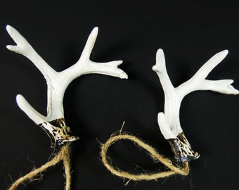 2 Antlers 3.1x3.1 Inches Cosplay Antlers Horns Antlers Craft Supplies Embellishments Costume Design Supplies