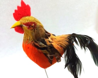 rooster cake topper etsy