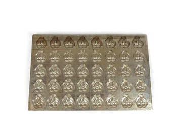 1 Grande stampo XL in metallo antico per cioccolatini a forma di ciliegia, stampo per bonbon di cioccolato, stampo per bonbon da negozio di caramelle
