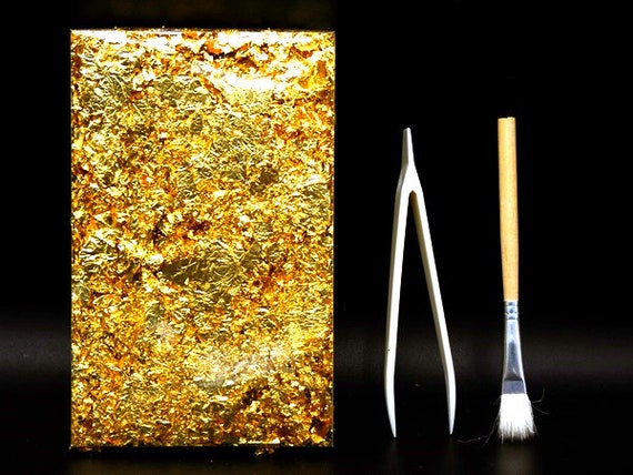 How to GOLD LEAF / Gilding Flakes 