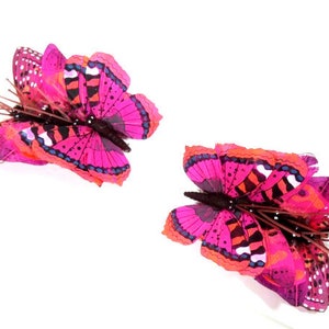 12 Butterflies Feather Butterflies Artificial Fake Butterfly