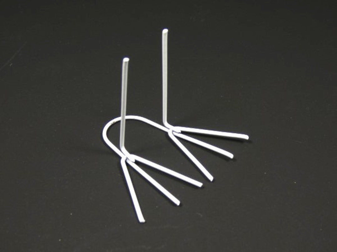 White Bird Legs White Metal Bird Legs Craft Birds Scrap Booking Craft