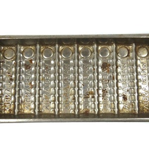 Antique Metal Chocolate Bar Mold Bonbons Vintage Chocolate Mold Antique Chocolate Mold Vintage Chocolate Mould Metal Mold For Chocolate Nr3