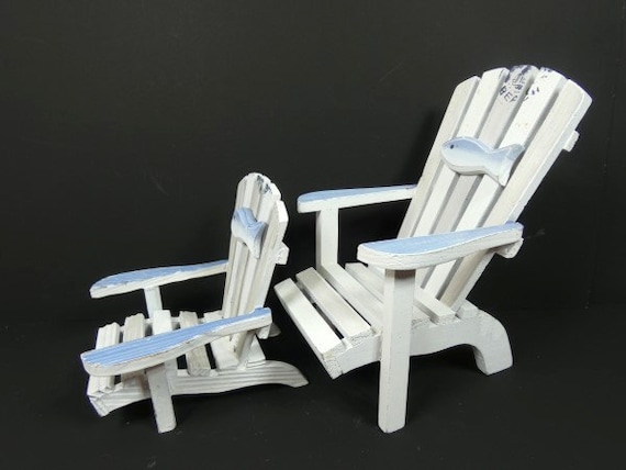 Joseph Banks min kousen 1 grote of kleine blauwe witte pop strandstoel mooie houten en - Etsy België
