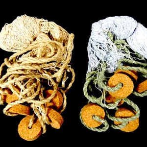 1 大型ベージュまたはライトブルーグリーンの魚網 人工フェイク魚網 装飾魚網 クラフト用品 ウェディング装飾 センターピース リース