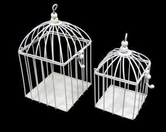 Miniature Classic Round Decorative Birdcages W9119 Quantity of 4