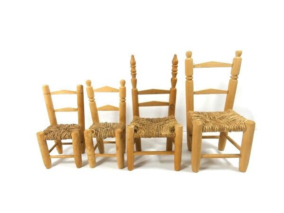 Vintage doll chair sale
