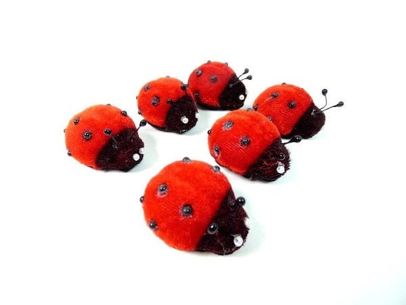 Craft Embellishments: Felt Sunflower with Ladybird -3pk Craft Embellishments: Felt Sunflower with Ladybird -3pk