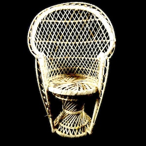 Fancy sale wicker chair