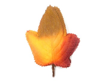 12 Fake Ivy Leaves Autumn Leaves Fall Leafs Leaves Artificial leaves Craft Supplies Scrapbooking Leaves