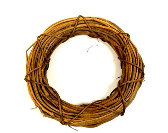 1 Small Brown Wreath 5.9 Inch Basic Wreath Craft Wreath Bouquet Flower Arrangement Centerpiece