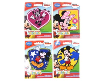 1 Mickey Mouse o Minnie Mouse Iron On Patch Mickey Mouse Clubhouse Patch Bordado Applique