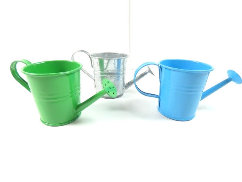 Fake Small Watering Can Mini Watering Can 5 Inches Floral Etsy UK