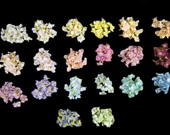 20 Small Blossom Flowers 20 Colors Silk Flowers Artificial Flowers Fake Flowers Silk Flowers Decorative Flowers Craft Flowers