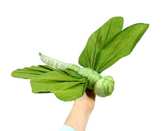 1 Big Green Dragonfly Artificial Fake Dragonfly Hat Embellishments Bouquet Wreath Centerpiece Cake Topper Flower Arrangement Nr 1
