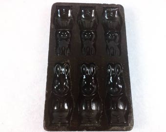 Chocolate Mold Bakelite Easter Bunny Vintage Mold Antique Bakelite Chocolate Mold Vintage Bakelite Chocolate Mold Mould For Chocolate