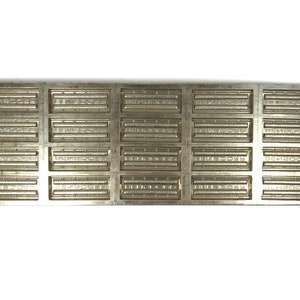 Big Metal Chocolate Bar Mold - Vintage Chocolate Mold - Chocolate Bars Mold Metal Chocolate Mold Bensdorp