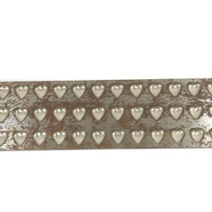 Rare Antique Metal Heart Chocolate Mold Chocolate Hearts Shape Mold Candy Shop Bonbon Mold