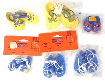 1 Pair Vintage Yellow Or Blue Doll Shoes Cute Little Doll Shoes Doll Shoes Elf Shoes Fairy Shoes Doll Shoes