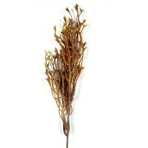 1 Brown Twig Budding Grass Bush Fake Bush Plant Artificial Fake Plant Bouquet Wreath Fairy Flower Crown Flower Arrangement Hat Embellishment image 3