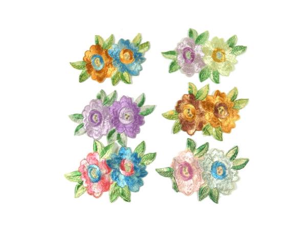 1 Antique Silk Flower Applique Patch Embroidery Applique Patches Antique Flower Patch Applique 1935 Nr 10