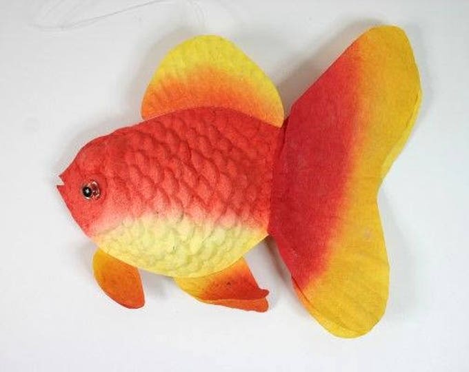 Big Red Yellow Fish Fake Fish Artificial Fish Scrapbooking ...