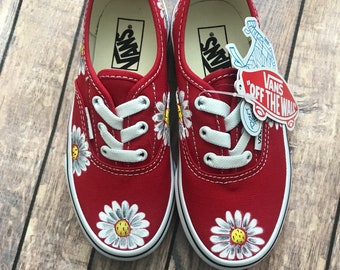 vans slip on daisy