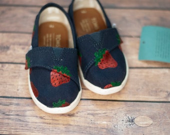 Hand Painted Custom Strawberry Toms