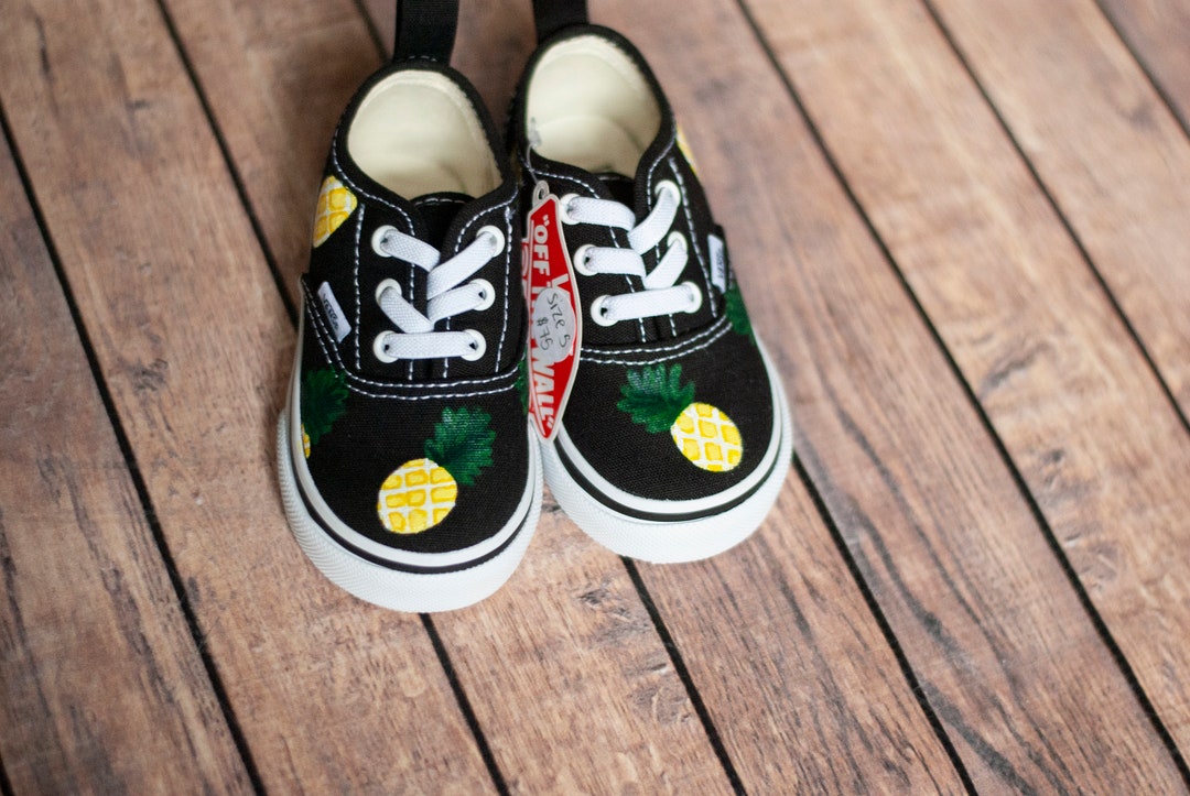 Pineapple Hand-painted Vans