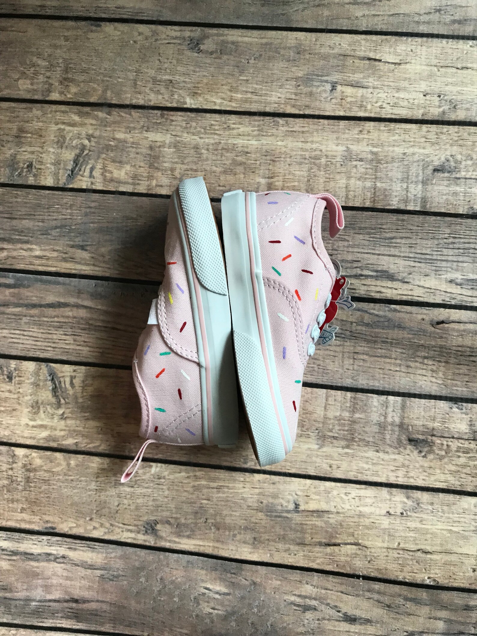 Hand Painted Sprinkle Vans Etsy