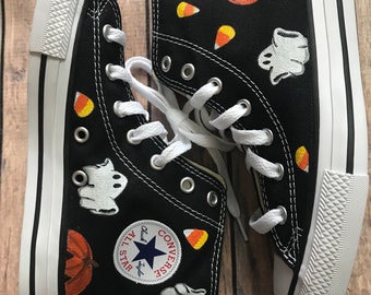 Halloween Hand Painted Converse | Custom Halloween Converse