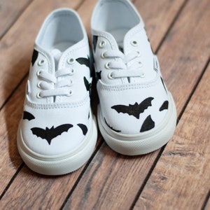 Hand Painted Bat Vans |  Custom Bat Vans
