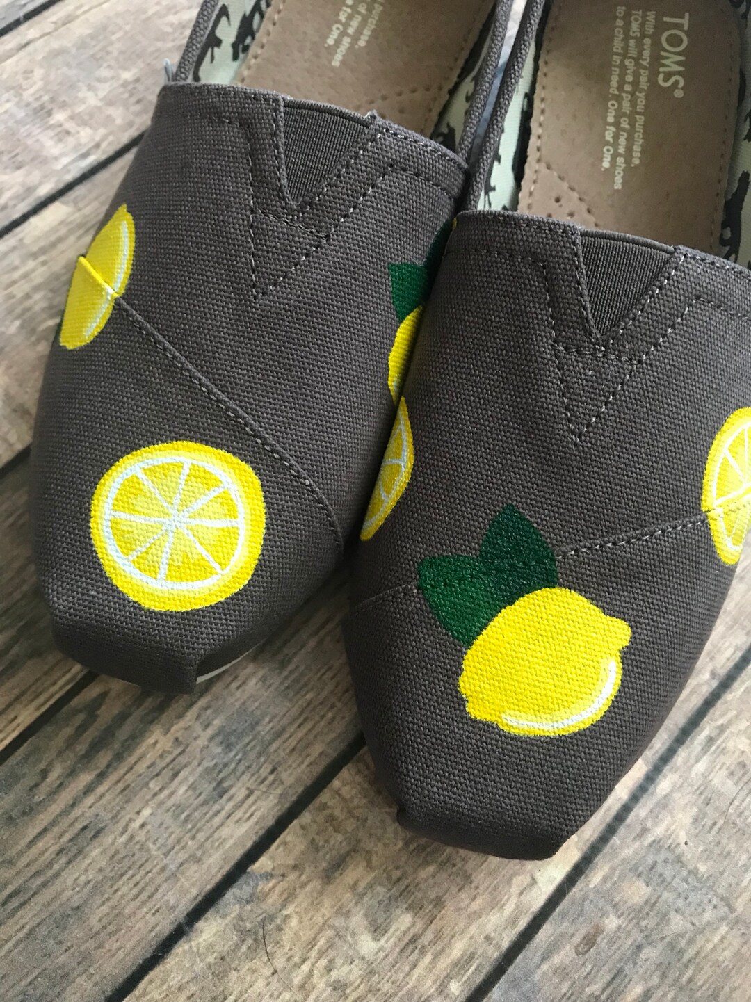 toms lemon shoes