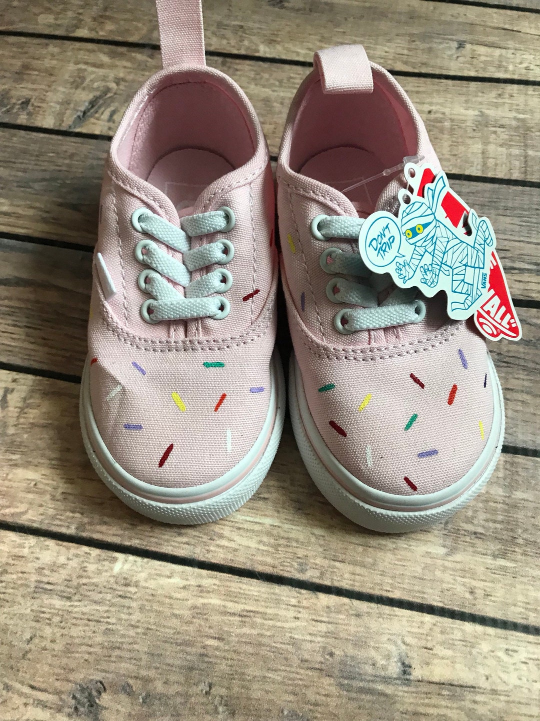 Hand Painted Sprinkle Vans Etsy