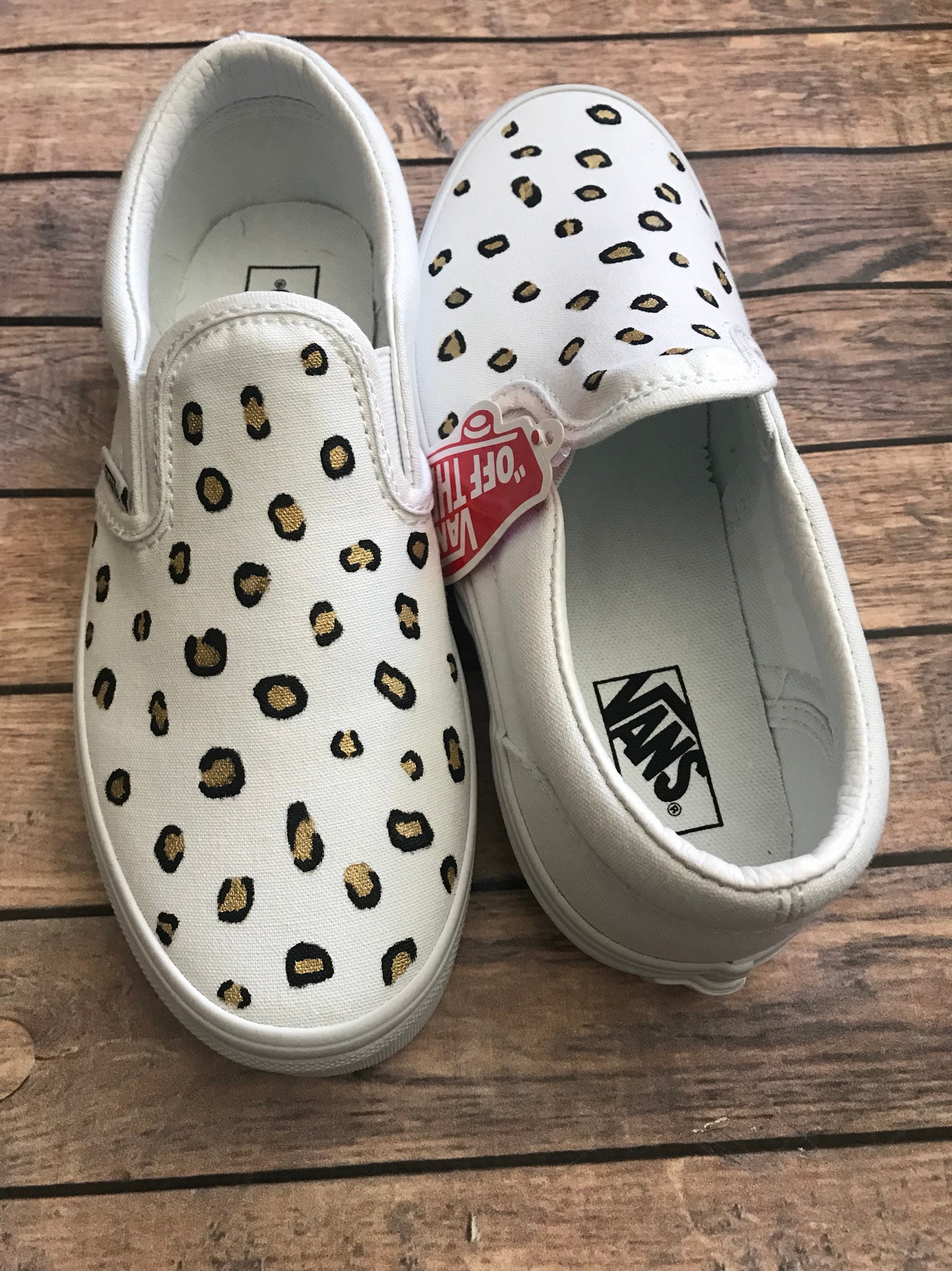 Vans with deals cheetah fur