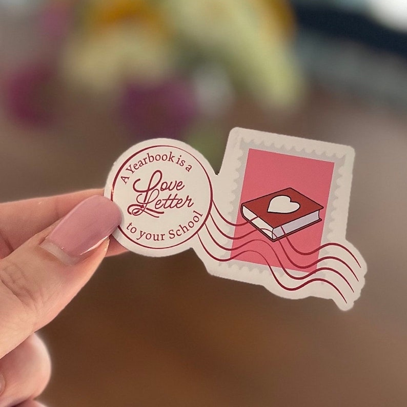 Yearbook Magnet: 'love Letter to Your School' - Matte Vinyl - Etsy