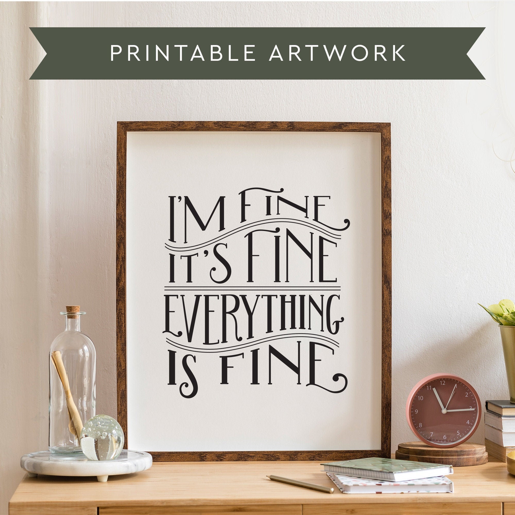 Funny wall art office art JPG PDF SVG printable wall art | Etsy