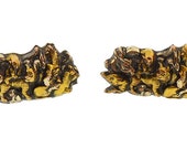 Shakudo Silver Chinese Japanese Zodiac Cufflinks