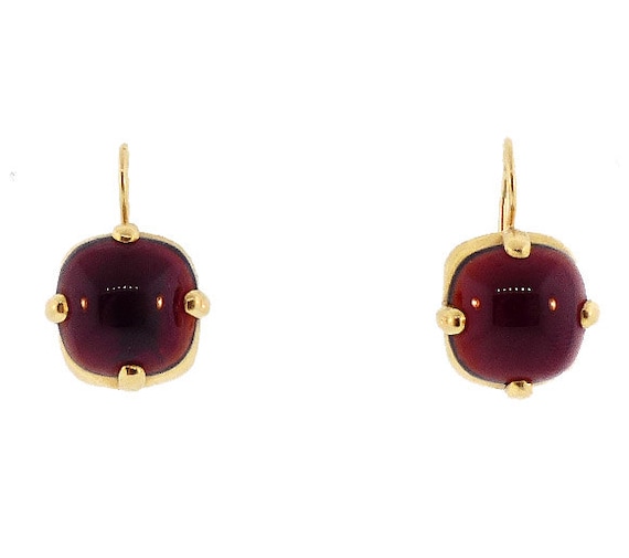 Ruber 18K Yellow Gold & Amber Earrings