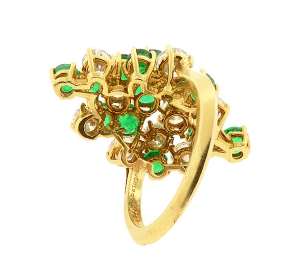 Boucheron store emerald ring